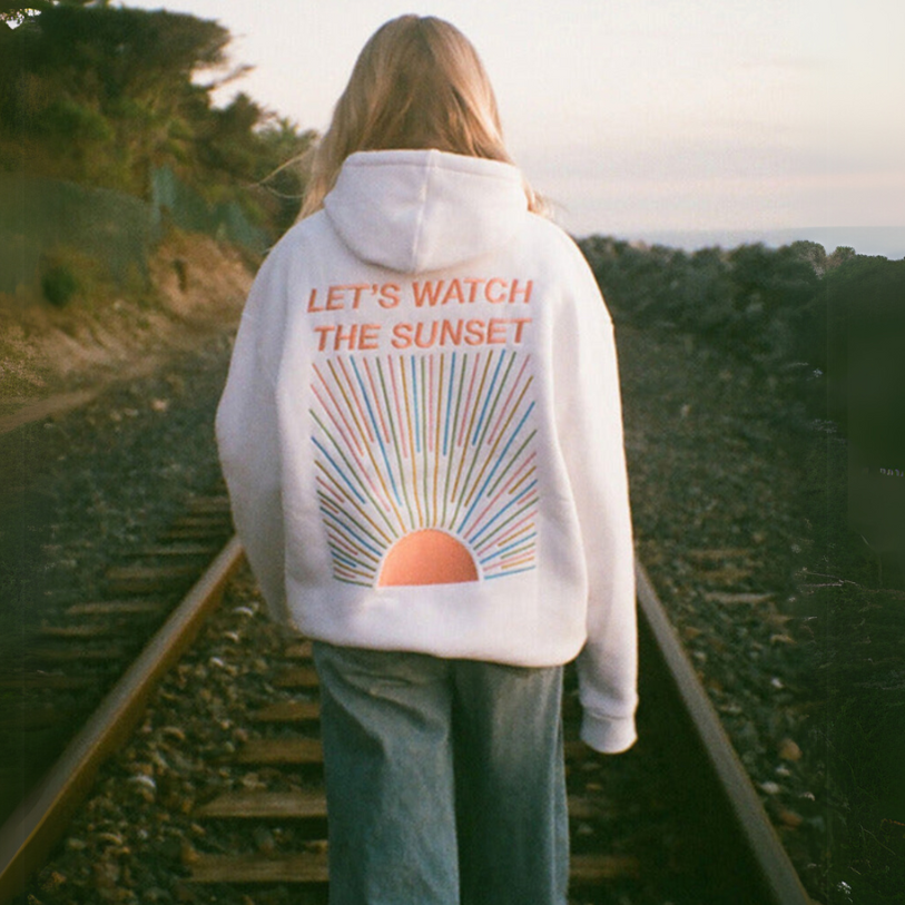 DE SUNSET HOODIE