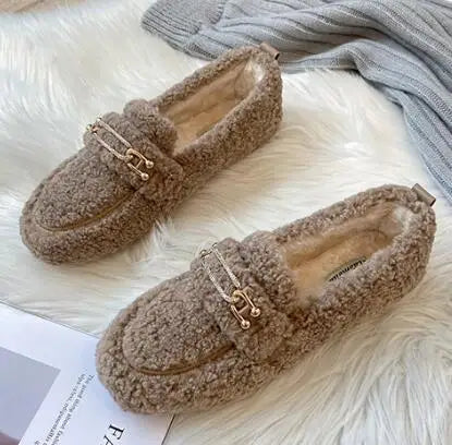 Luksus Lammeulds-Loafers – Foret Vinterkomfort & Tidløst Design